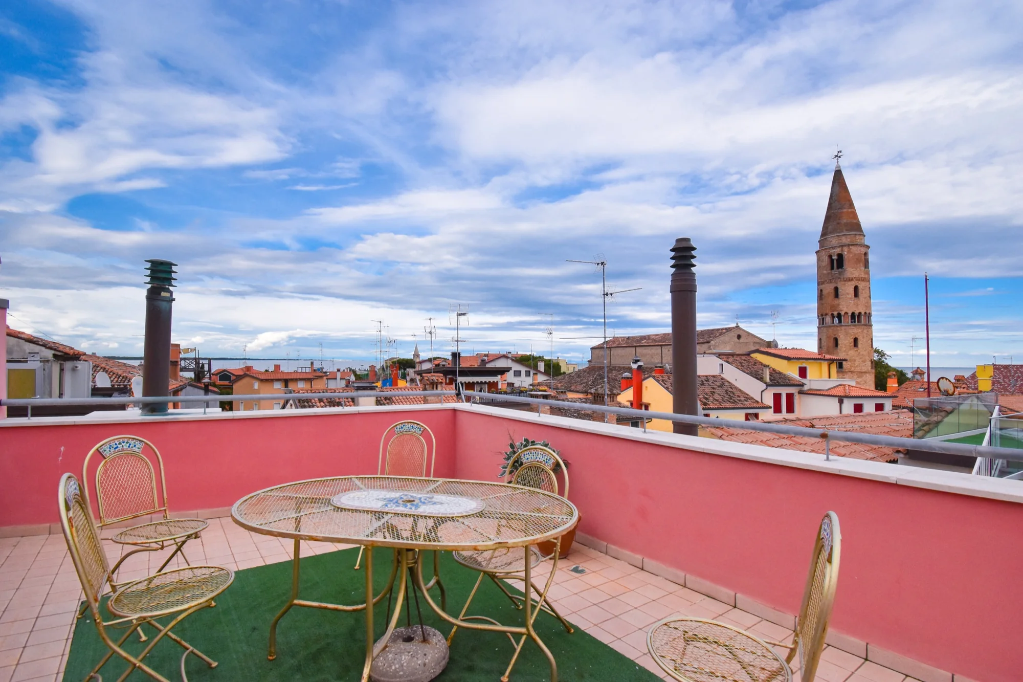 Vista del campanile di Caorle